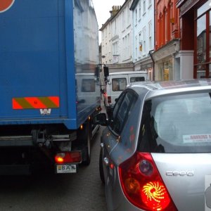 Gridlock in Causewayhead again