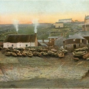 Sennen Harbour 1900