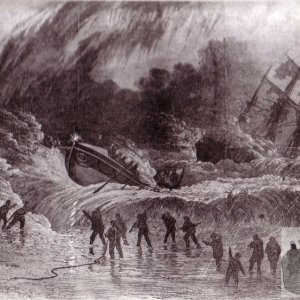 John Gray ashore Marazion 1867