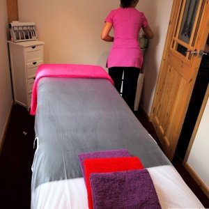 Massage/waxing room