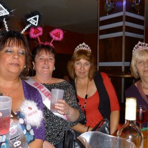 Lindy's Hen Party night out in Penzance