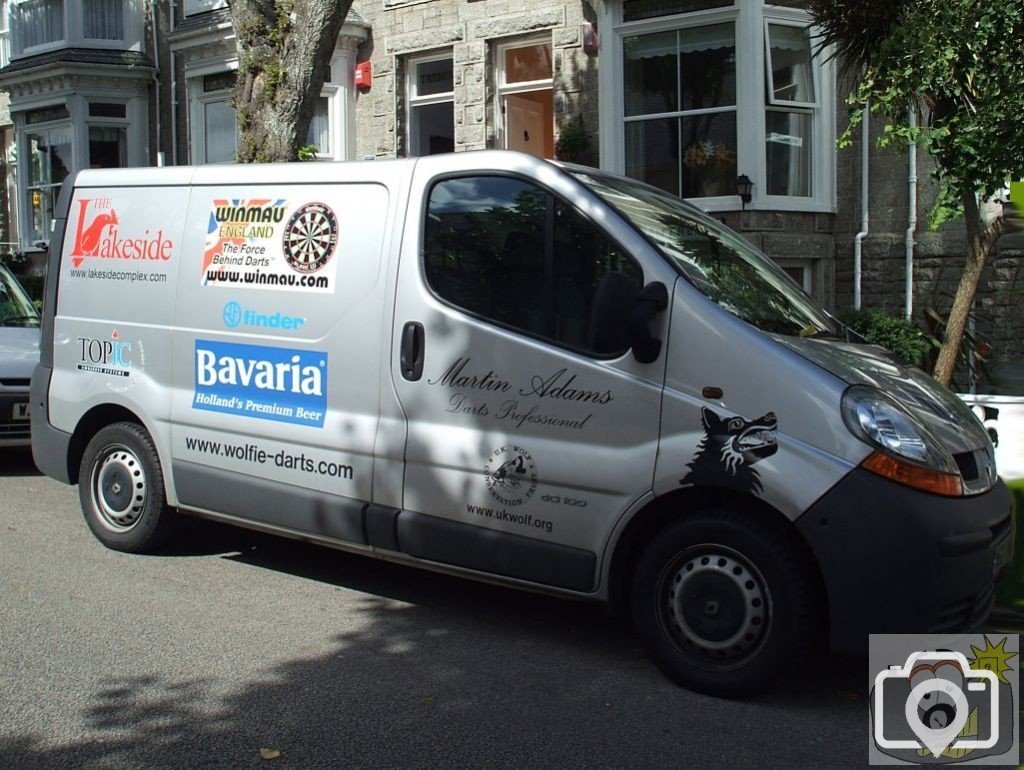 1 - The van of Martin ('Wolfie') Adams
