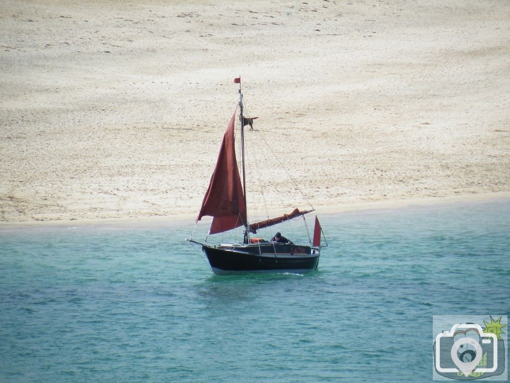 A quiet day on The Hayle
