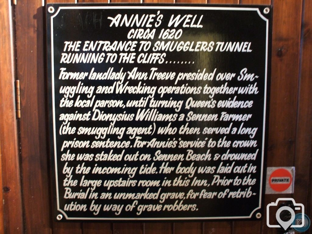 A true & fascinating story!! First and Last Inn, Sennen Churchtown - 1stDec08