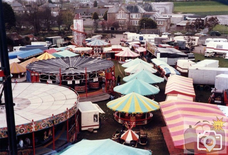 A View from the Big Wheel in June, 1986.