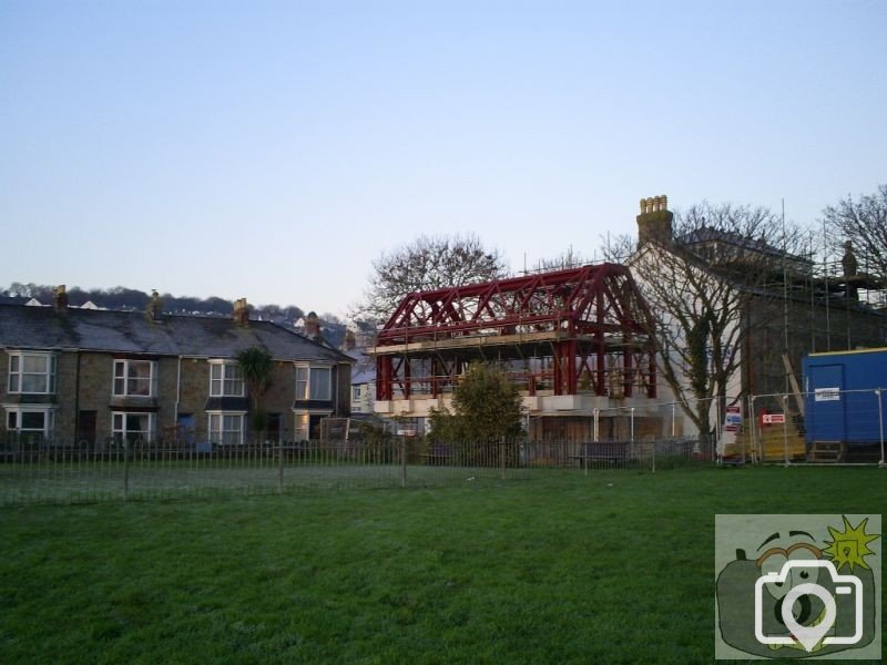 A view of the Newlyn Art Gallery extension