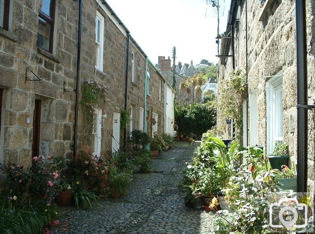 Among the back streets of Newlyn