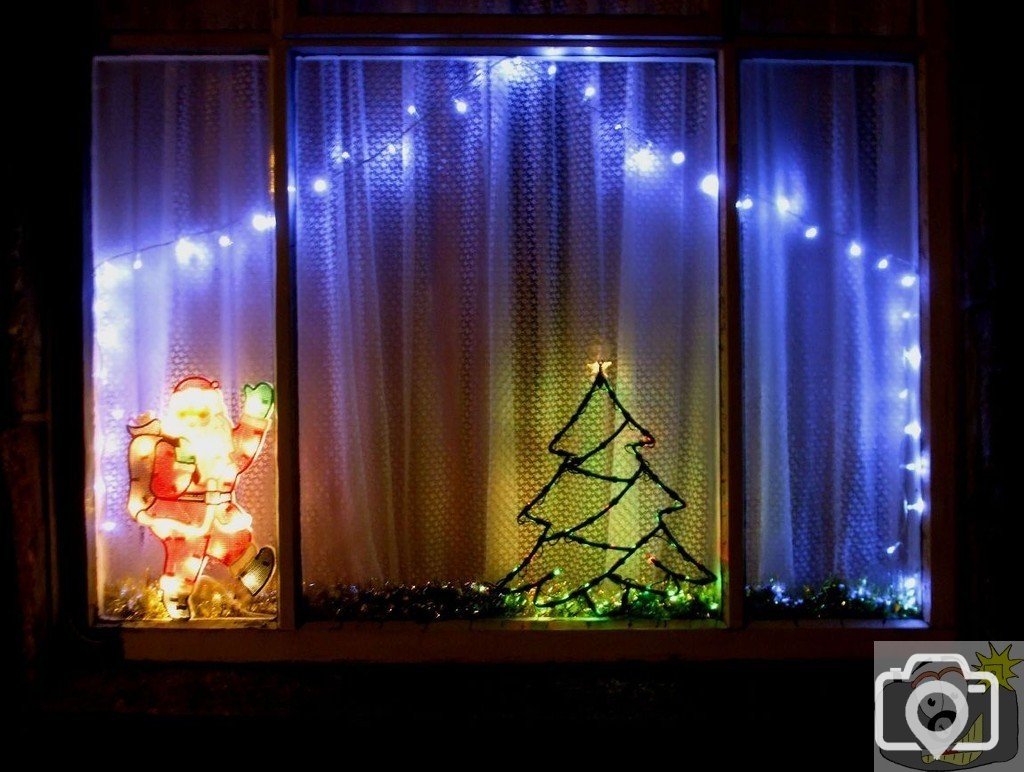 Another pretty Christmas Window -Dec., 2009