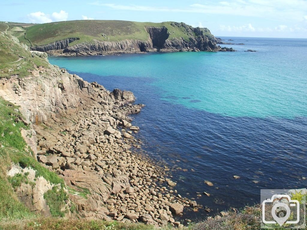 Approaching Mill Bay and Nanjizel