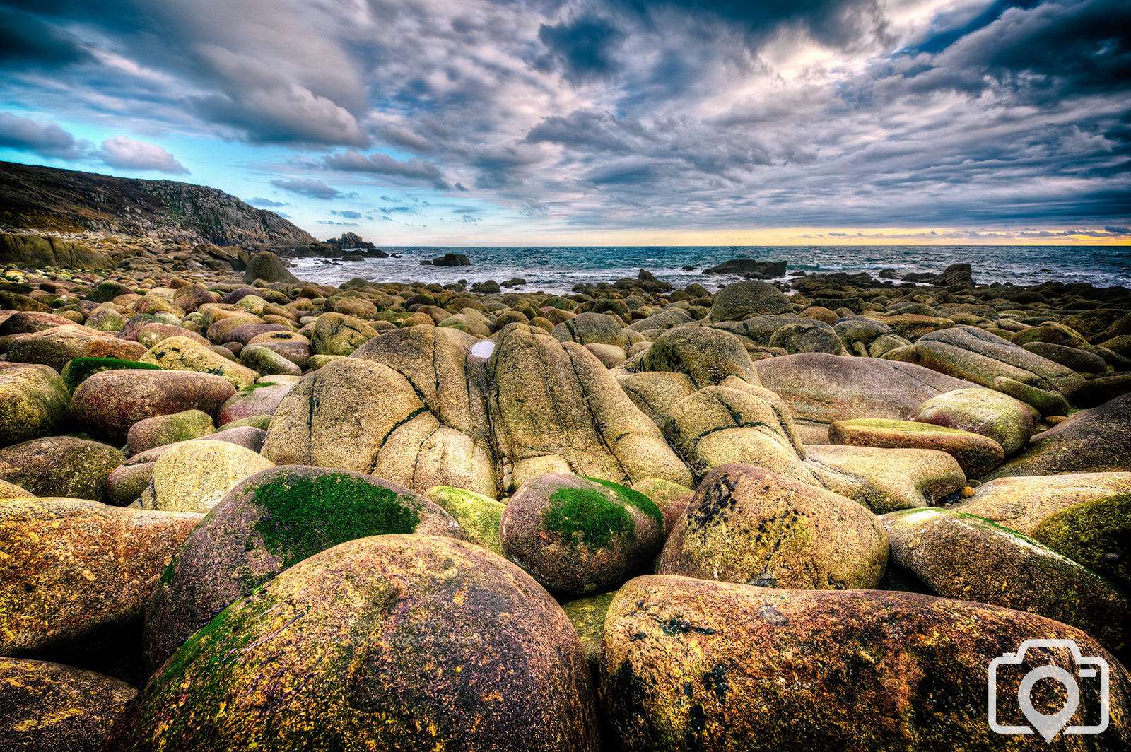 Beach Of Giant Pebbles II