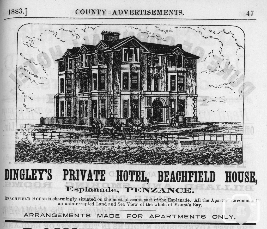 Beachfield (1883 Kellys Directory)