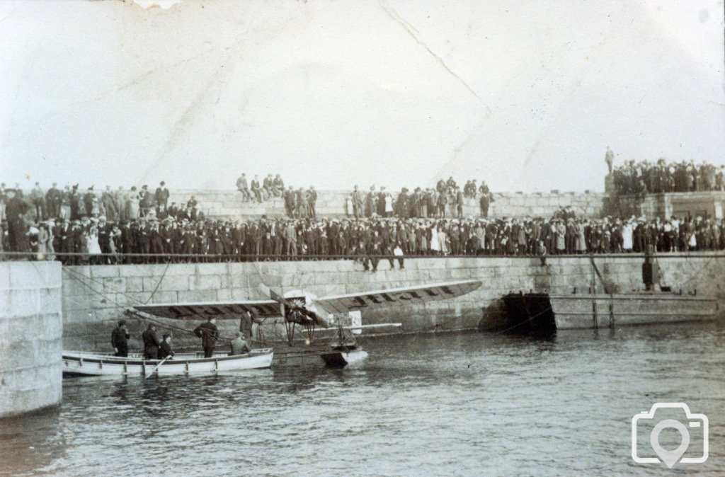 Bleriot Monoplane  Penzance 1914