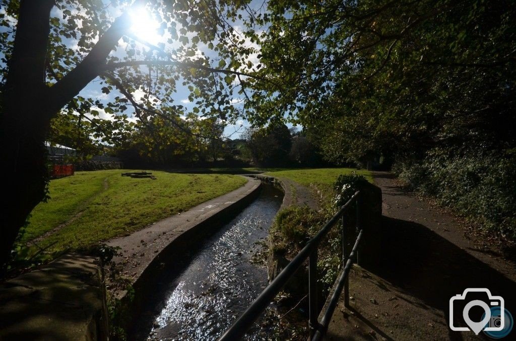 Boating lake.