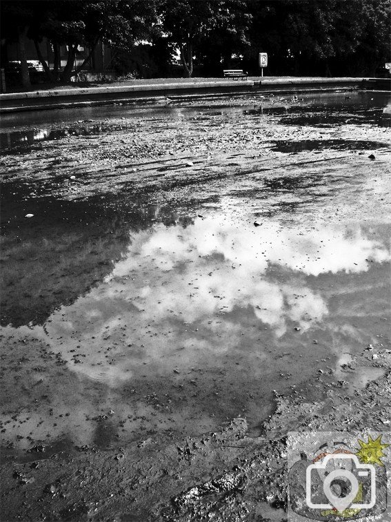 Boating Pond Drained