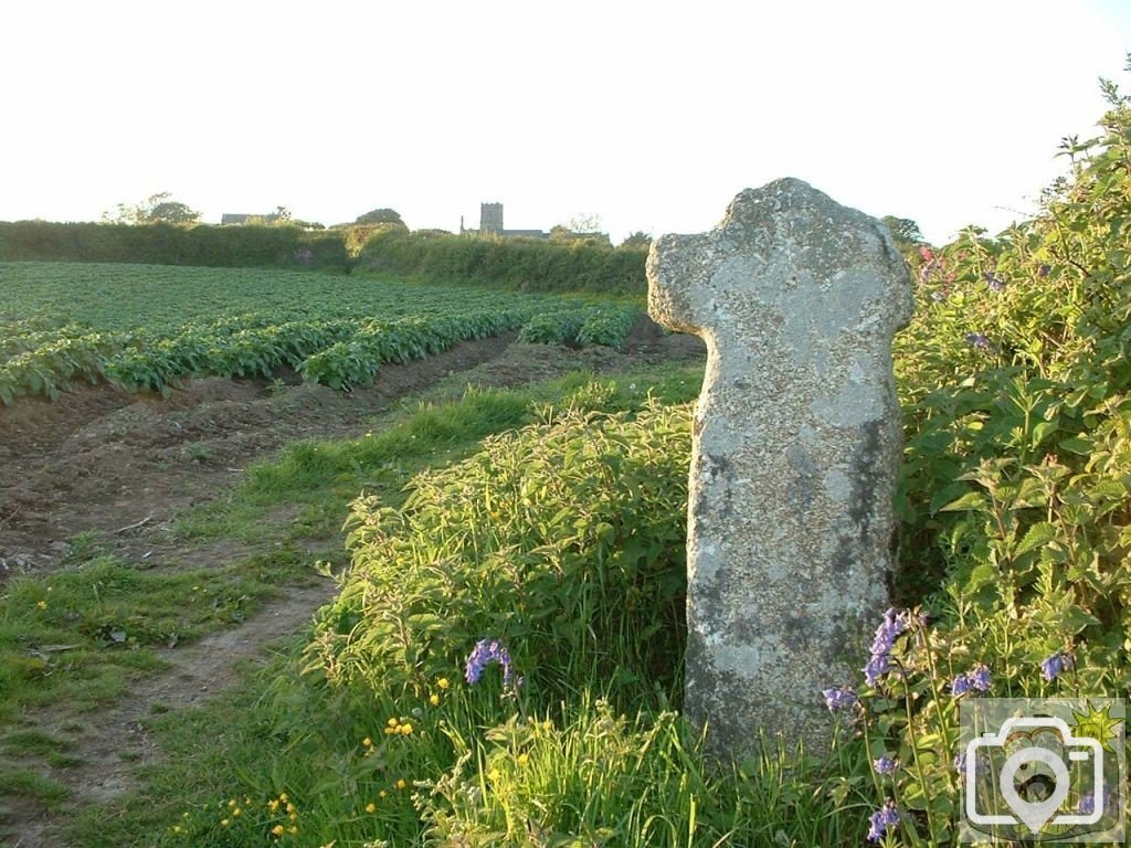 Boscathnoe Cross - on way to Madron across fields