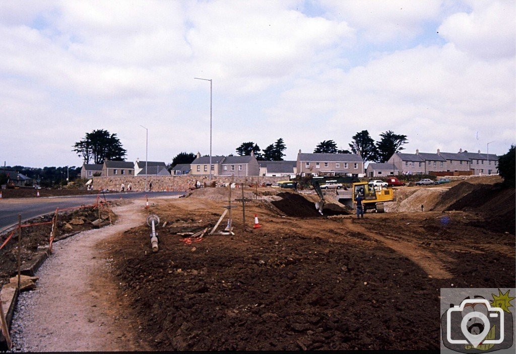 Bypass roundabout at Heamoor