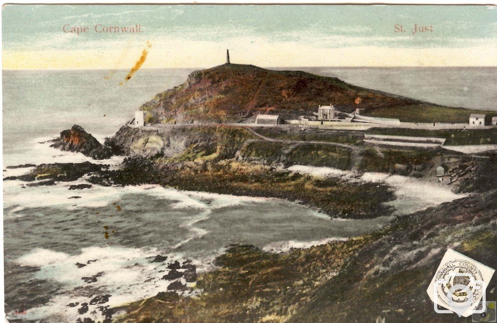 Cape Cornwall - St Just         - The Milton GLAZETTE series  No 3050