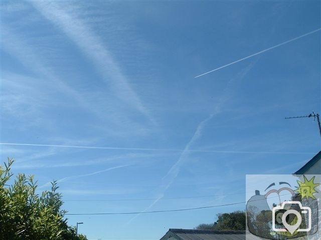 Carbis Bay Chemtrails 21/05/10