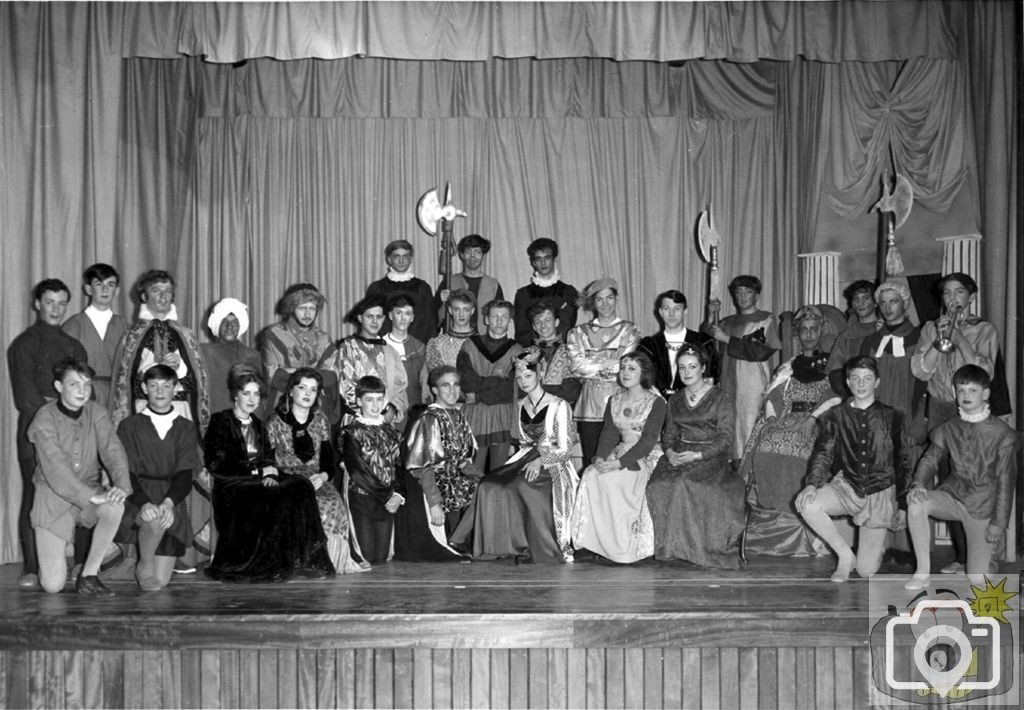 Cast of  "The Merchant of Venice" 1962