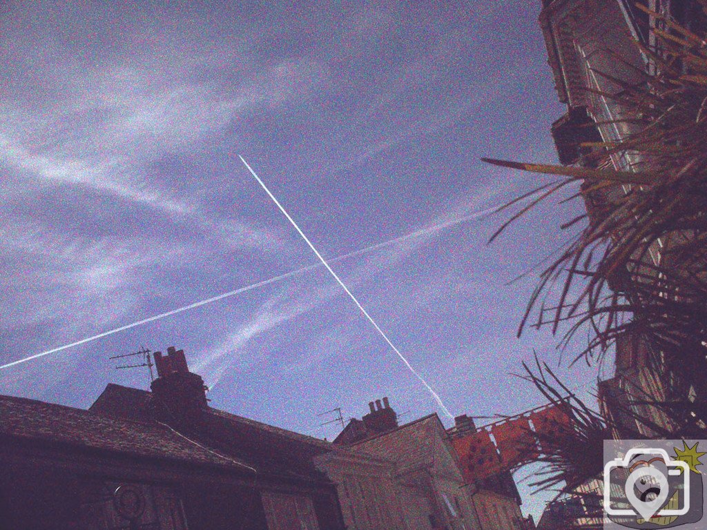 Causewayhead Chemtrail display