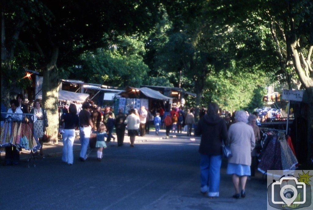 'Cheapjacks' Stalls Fairground, The Rec.