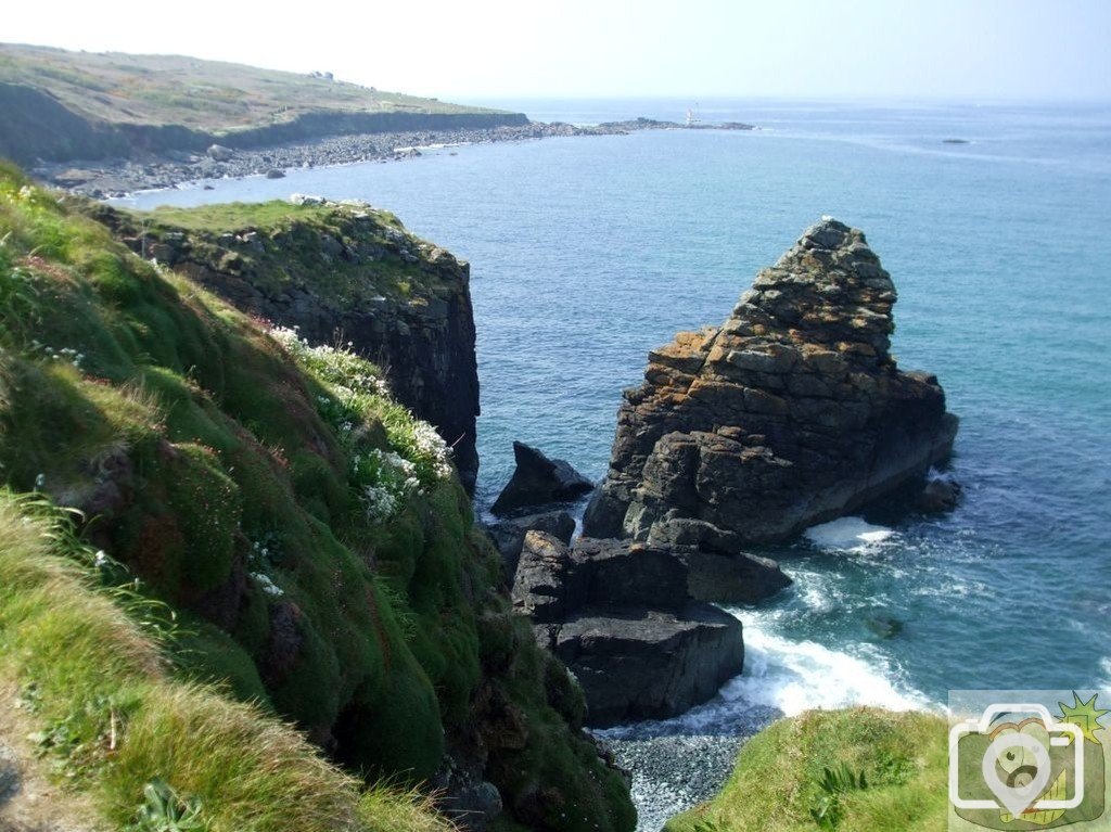 Cliff walk to Clodgy Point, St Ives