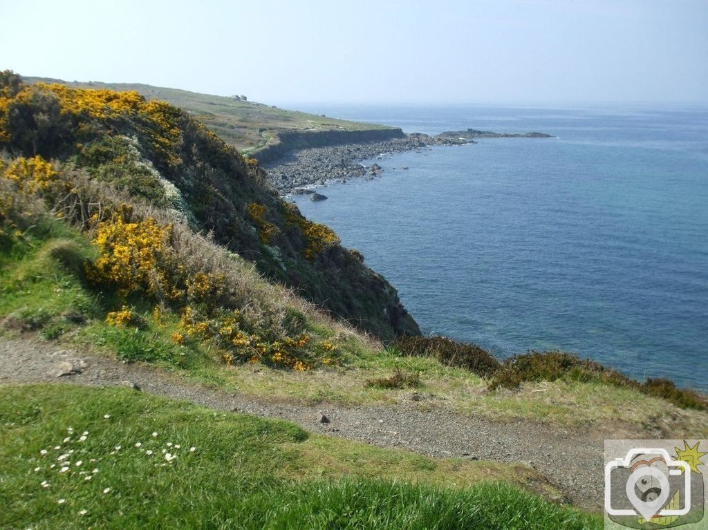 Cliff walk to Clodgy Point, St Ives