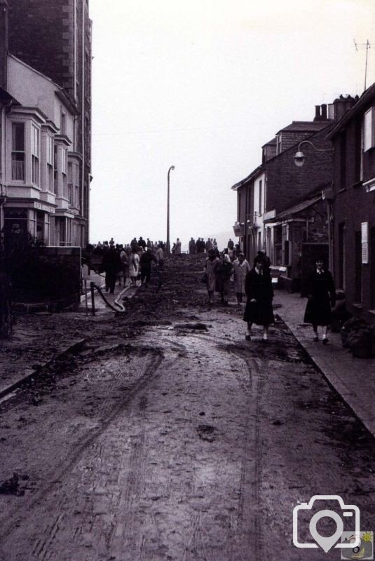 Cornwall Terrace after the storm