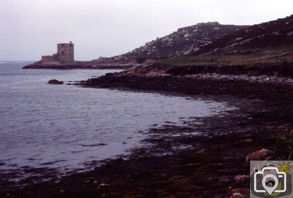 Cromwell's Castle, Tresco, Scilly - June 1977