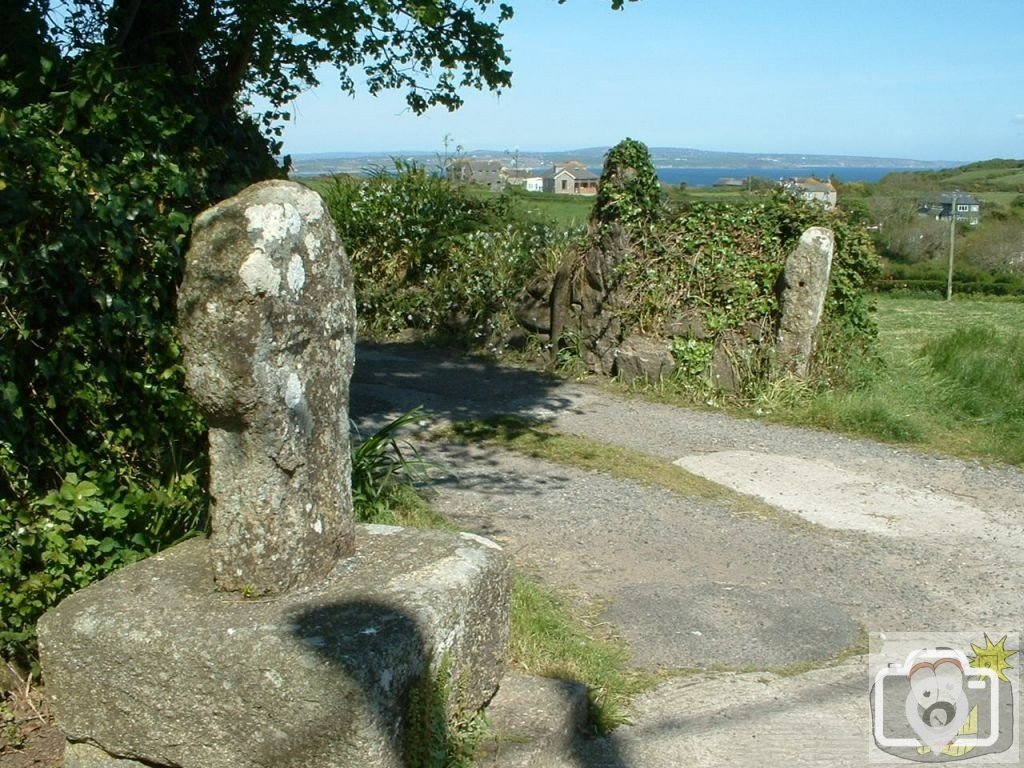 Cross outside Paul village