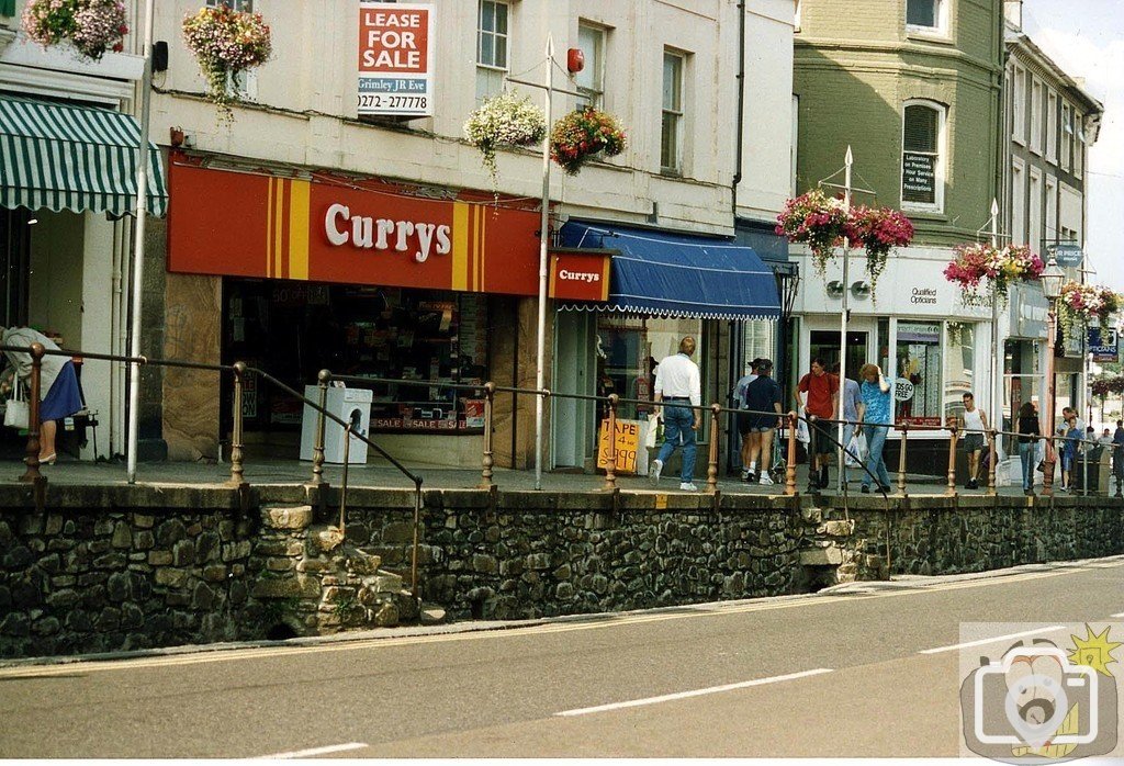 Currys old shop and Radio Rentals