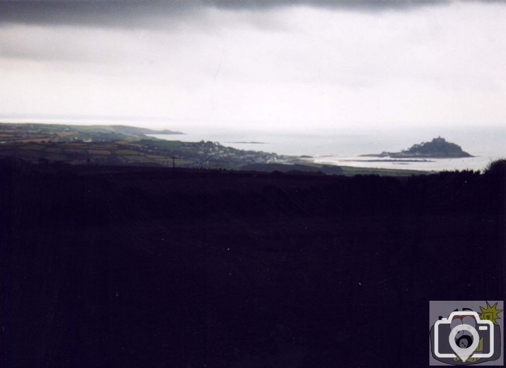 Darkening vista at about 10.55am as the eclipse draws near on 11th Aug., 19