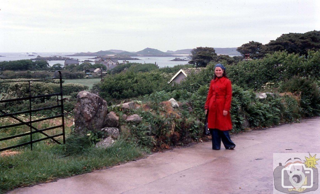 Drizzle clears on Tresco, Scilly