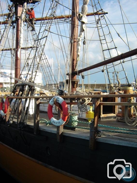 Earl of Pembroke moored at Penzance 03