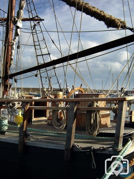 Earl of Pembroke moored at Penzance 06