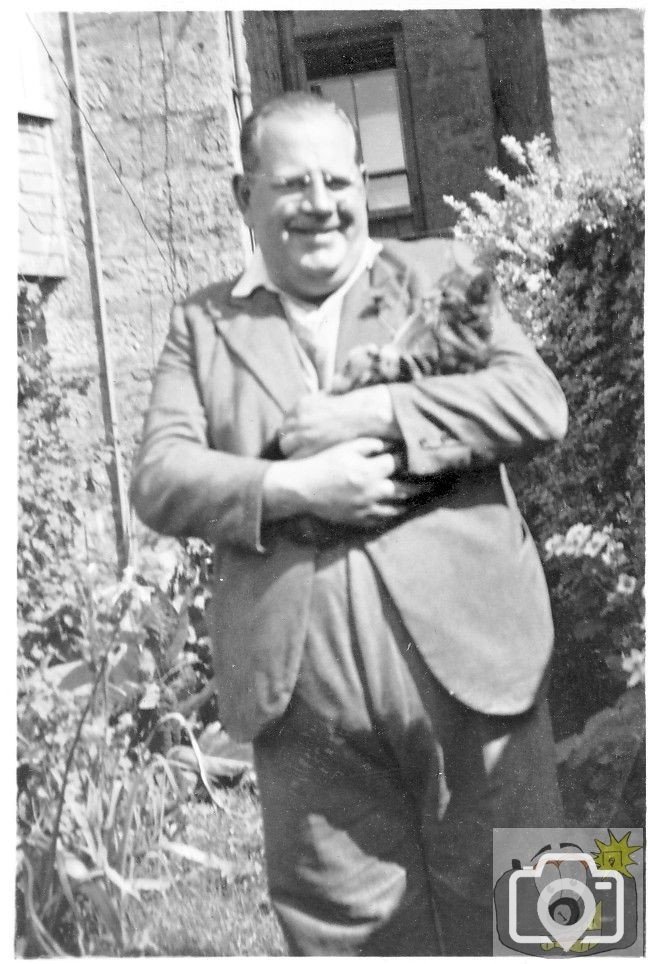 Edgar K Bruce the actor at 19 Penare Road Penzance 1938