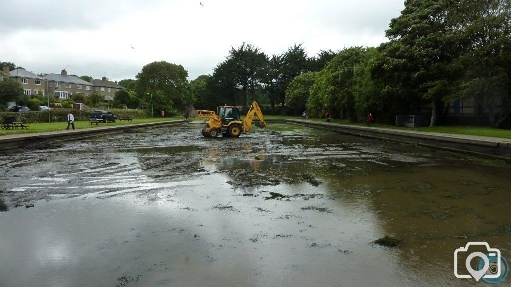 Empty boating pool 1