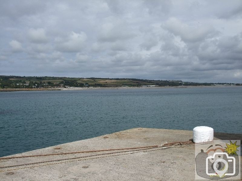 End of pier view