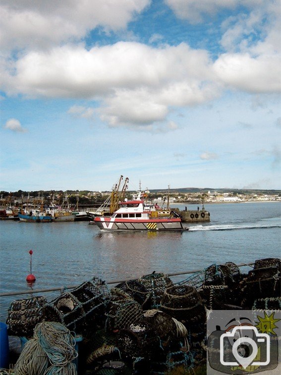 Entering Port