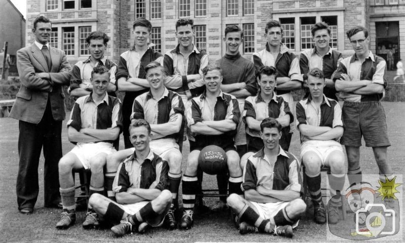 Football 1st Team 1953 [undefeated]