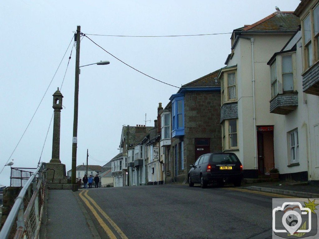 Fore St., Newlyn and the The Louisa McGrigor Monument,  - 17Mar10