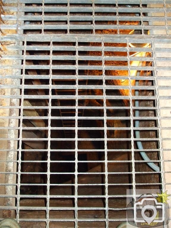 Grate over Skip Shaft of Levant Mine