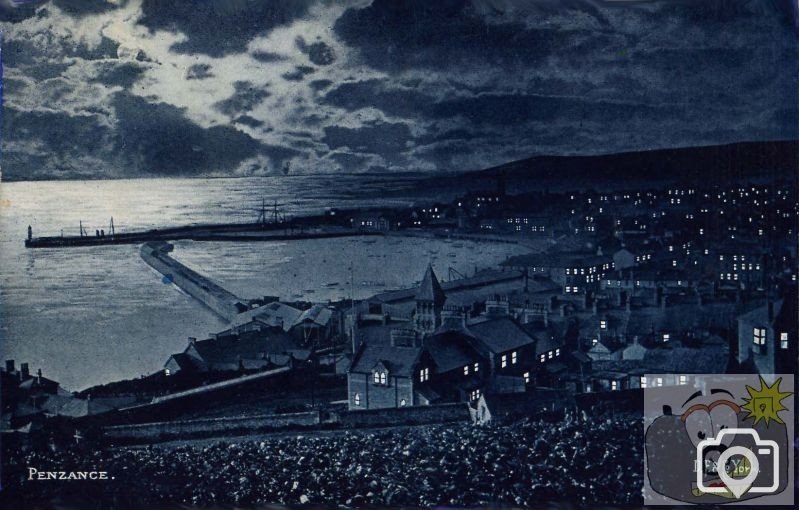 Harbour View of Penzance circa 1905