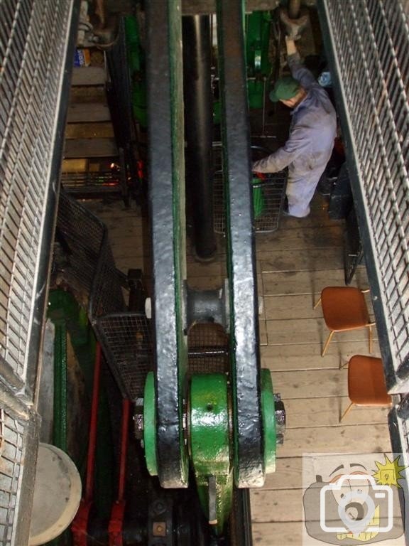 Harvey's renovated Winding (Whim) Engine, Levant Mine