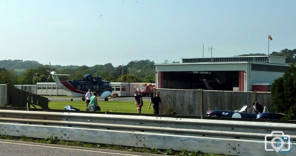 Heliport Car Crash