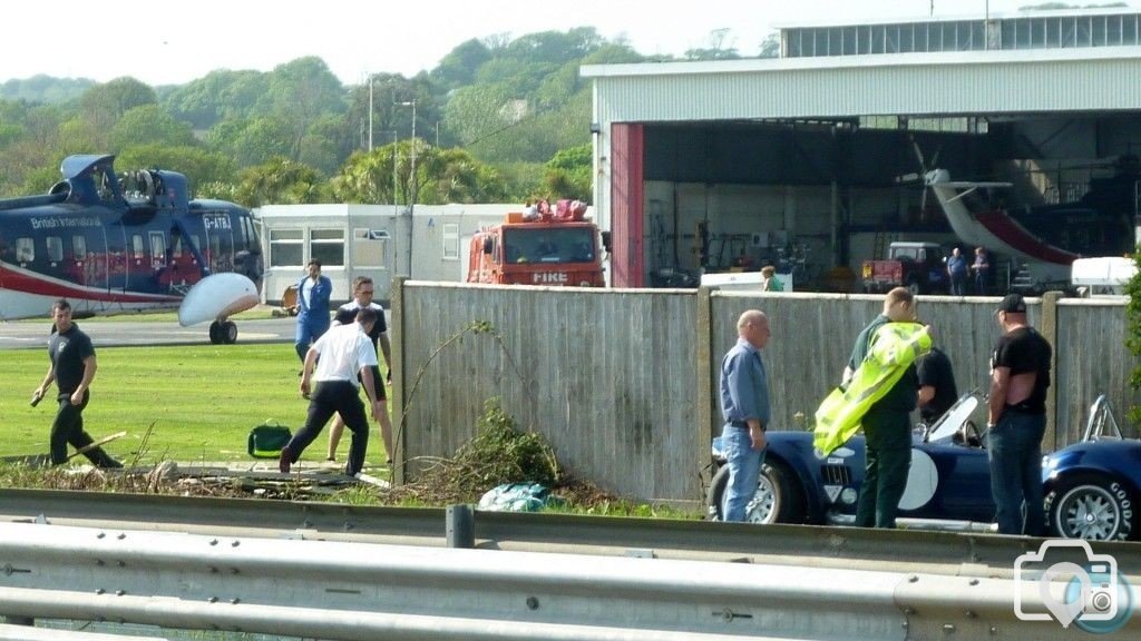 Heliport Car Crash