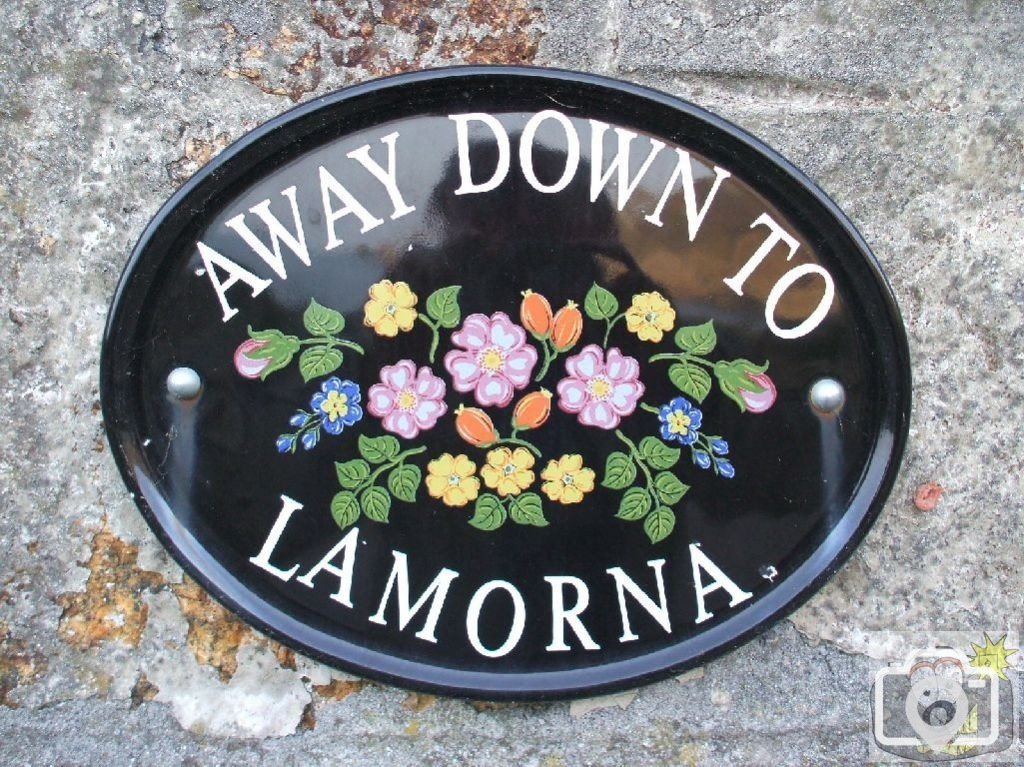 House name, Lamorna Cove