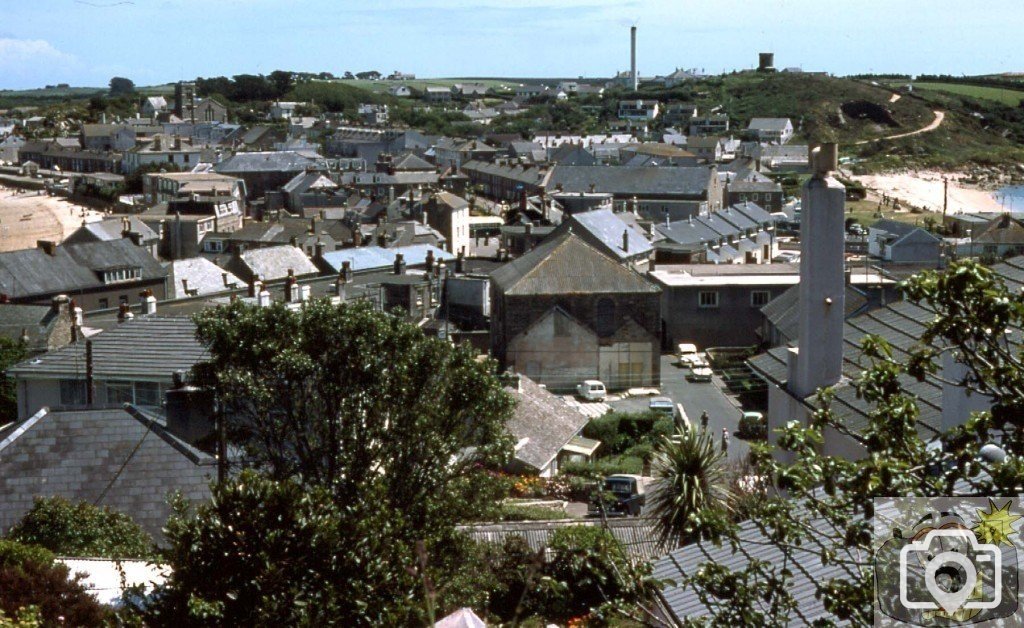 Hugh Town - Isthmus from the Garrison, Hugh Town, St Mary's