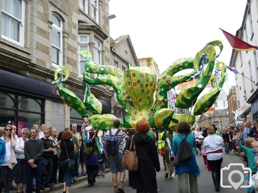 in the parade