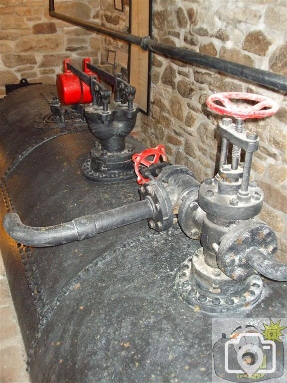 In the Winding (Whim) Engine House of Levant Mine